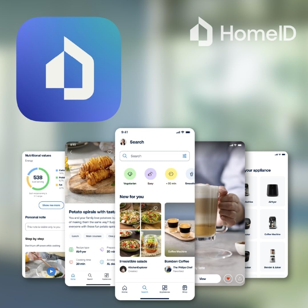 Philips 7000 Serie PastaMaker, Perfekte Nudeln Selbstgemacht, Automatisches Wiegen, 8 Pastasorten, Einfache Reinigung, bis zu 8 Portionen, ProExtrude-Technologie, Vegan, Glutenfrei, Schwarz(HR2665/93)